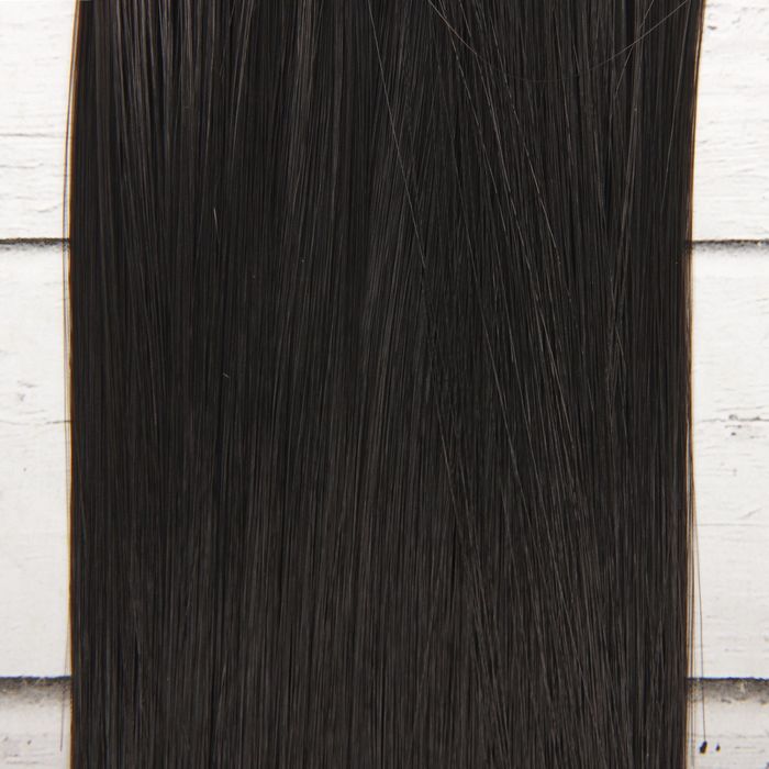 Волосы - тресс для кукол «Прямые» длина волос: 25 см, ширина: 100 см, цвет № 2В