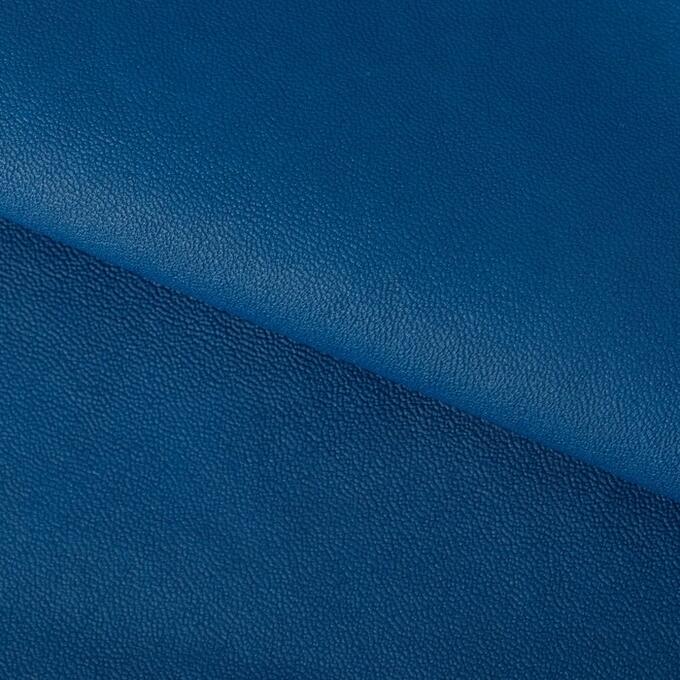 Ткань для пэчворка «Синий нэви» декоративная кожа, 33*33 см