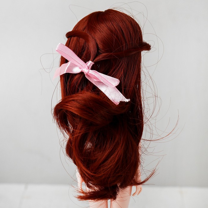 Волосы для кукол «Волнистые с хвостиком» размер маленький, цвет 350
