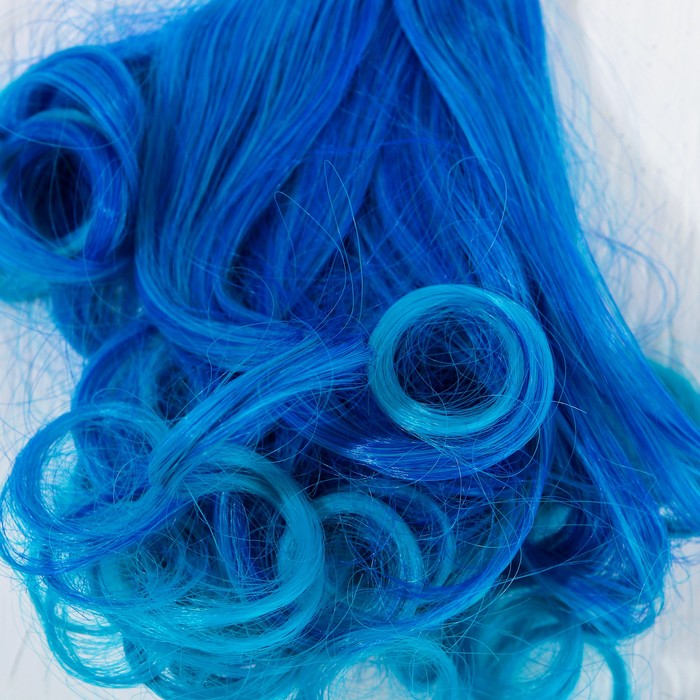 Кукольные волосы-тресс «Завитки» длина волос: 15 см, ширина: 100 см, №LSA039