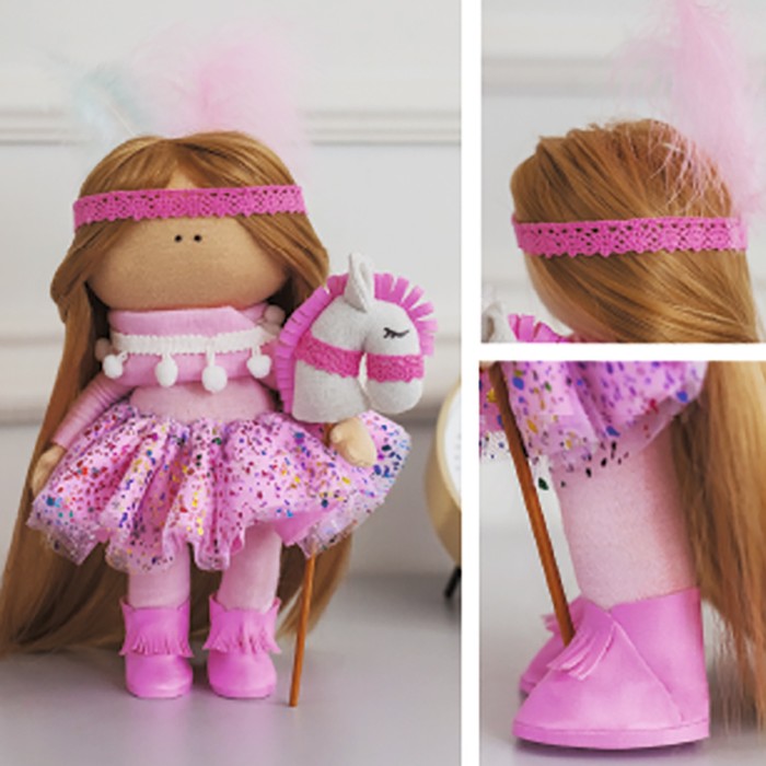 Интерьерная кукла «Наоми», набор для шитья, 15,6*22.4*5.2 см