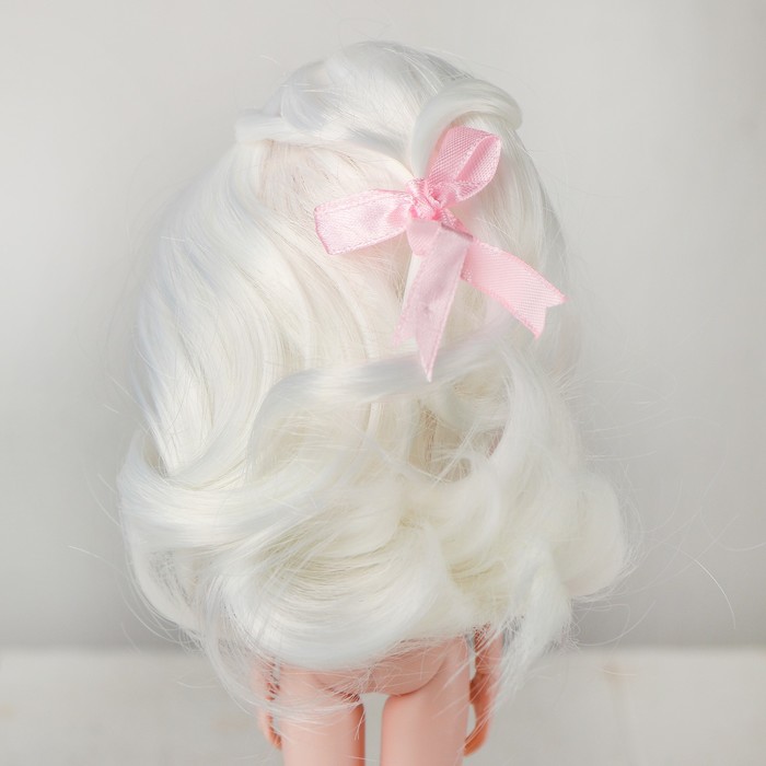 Волосы для кукол «Волнистые с хвостиком» размер маленький, цвет 60