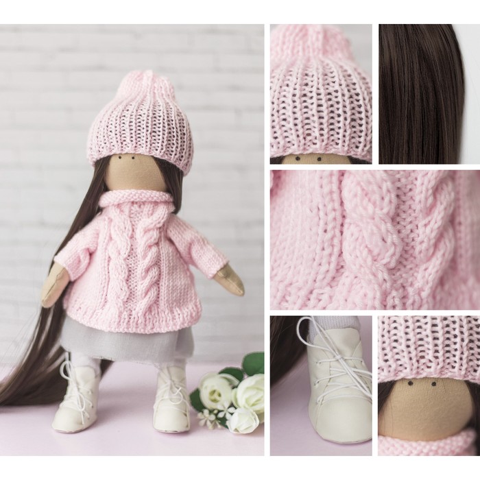 Интерьерная кукла «Мика», набор для шитья, 18*22.5*4.5 см