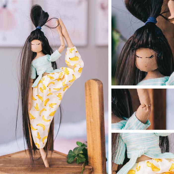 Интерьерная кукла Йог «Лина», набор для шитья 21*0,5*29,7 см